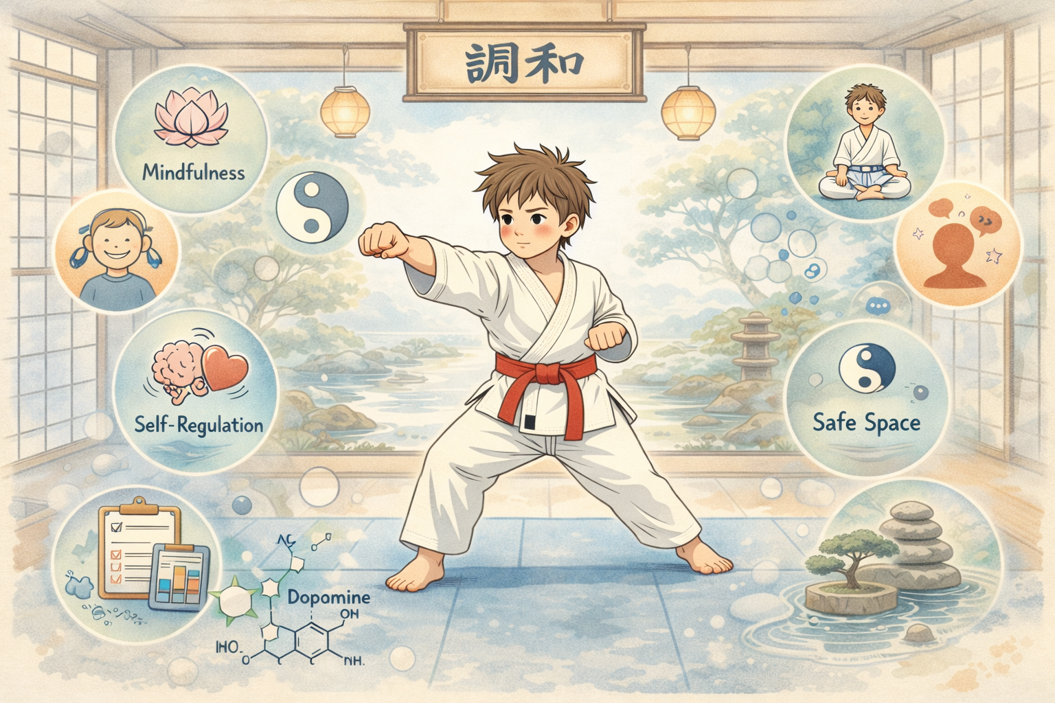 קראטה הטיפולי כמרחב מווסת